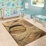 Trilobite Fossil Print Area Rug