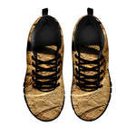 Trilobite Fossil Print Black Sneakers