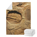 Trilobite Fossil Print Blanket