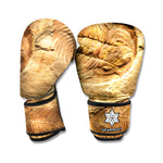 Trilobite Fossil Print Boxing Gloves