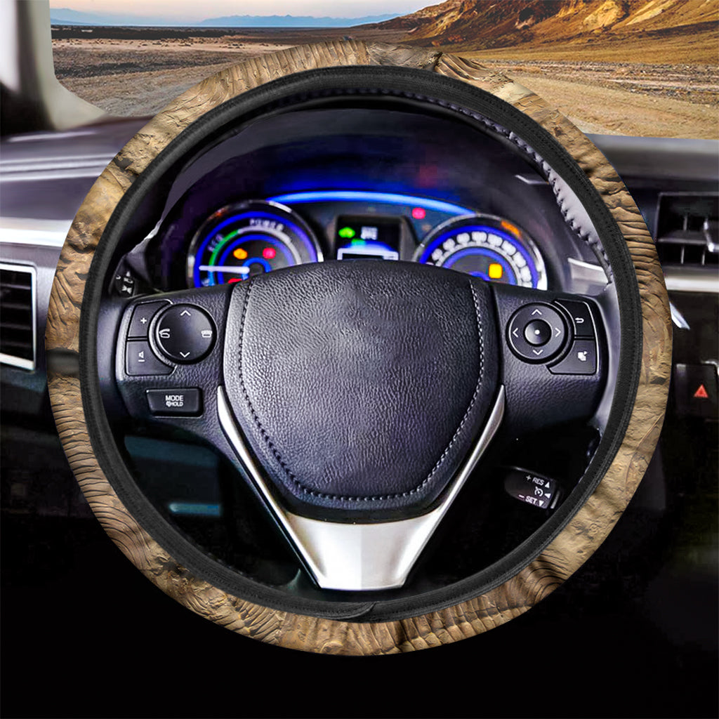 Trilobite Fossil Print Car Steering Wheel Cover