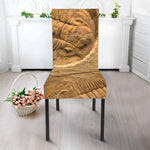 Trilobite Fossil Print Dining Chair Slipcover