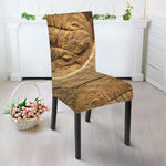 Trilobite Fossil Print Dining Chair Slipcover
