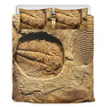 Trilobite Fossil Print Duvet Cover Bedding Set