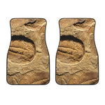 Trilobite Fossil Print Front Car Floor Mats