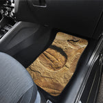 Trilobite Fossil Print Front Car Floor Mats