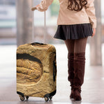 Trilobite Fossil Print Luggage Cover