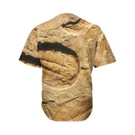 Trilobite Fossil Print Men's Baseball Jersey