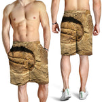 Trilobite Fossil Print Men's Shorts