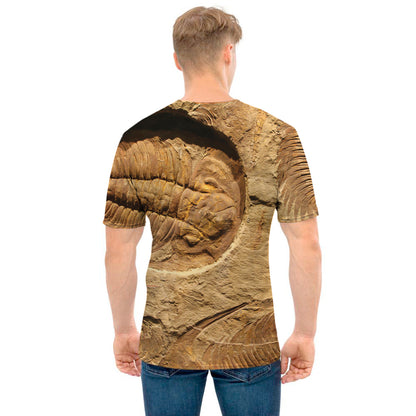 Trilobite Fossil Print Men's T-Shirt