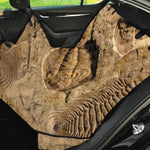 Trilobite Fossil Print Pet Car Back Seat Cover