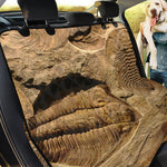 Trilobite Fossil Print Pet Car Back Seat Cover