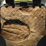 Trilobite Fossil Print Pet Car Back Seat Cover