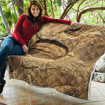 Trilobite Fossil Print Quilt