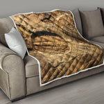 Trilobite Fossil Print Quilt