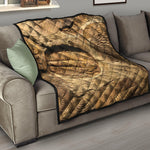 Trilobite Fossil Print Quilt