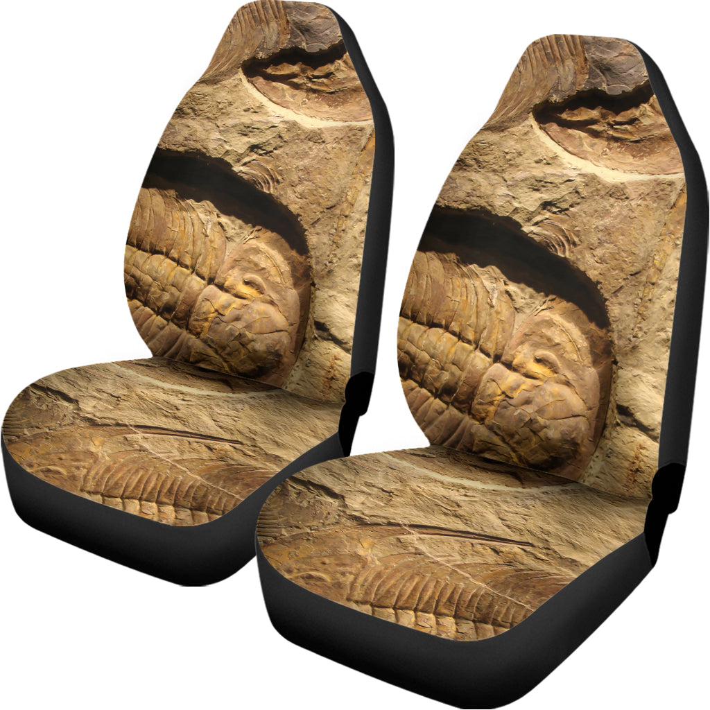 Trilobite Fossil Print Universal Fit Car Seat Covers