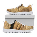 Trilobite Fossil Print White Running Shoes