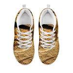 Trilobite Fossil Print White Sneakers