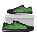 Trimeresurus Albolabris Snake Print Black Low Top Sneakers