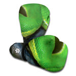 Trimeresurus Albolabris Snake Print Boxing Gloves