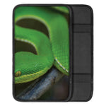 Trimeresurus Albolabris Snake Print Car Center Console Cover