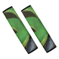 Trimeresurus Albolabris Snake Print Car Seat Belt Covers