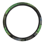 Trimeresurus Albolabris Snake Print Car Steering Wheel Cover