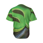 Trimeresurus Albolabris Snake Print Men's Baseball Jersey