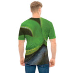 Trimeresurus Albolabris Snake Print Men's T-Shirt