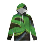 Trimeresurus Albolabris Snake Print Pullover Hoodie