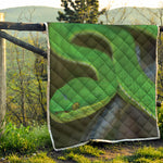 Trimeresurus Albolabris Snake Print Quilt