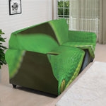 Trimeresurus Albolabris Snake Print Sofa Cover