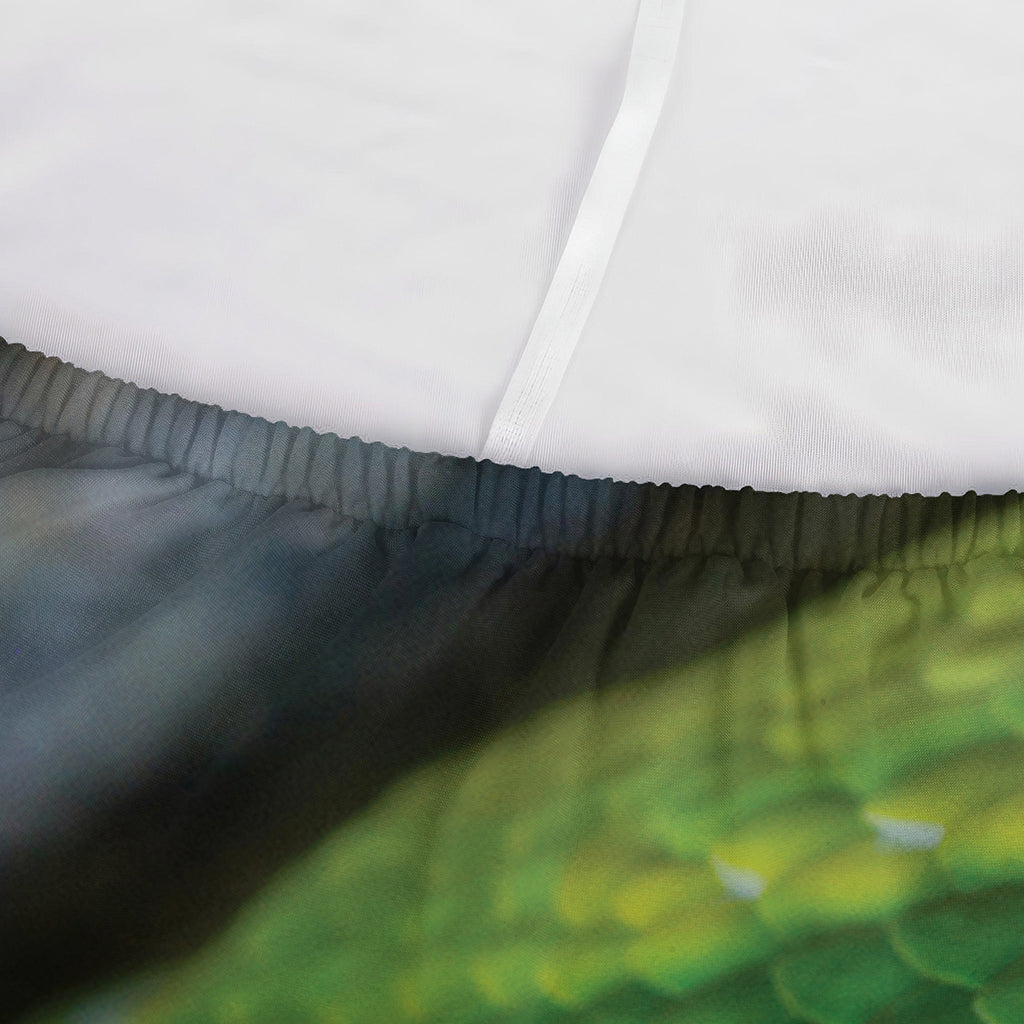 Trimeresurus Albolabris Snake Print Sofa Cover