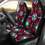 Trippy Aztec Triangle Universal Fit Car Seat Covers GearFrost