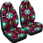 Trippy Aztec Triangle Universal Fit Car Seat Covers GearFrost