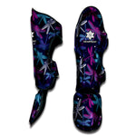 Trippy Dragonfly Pattern Print Muay Thai Shin Guard