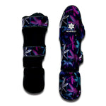 Trippy Dragonfly Pattern Print Muay Thai Shin Guard