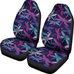 Trippy Dragonfly Pattern Print Universal Fit Car Seat Covers