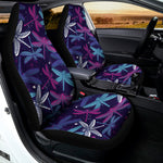 Trippy Dragonfly Pattern Print Universal Fit Car Seat Covers