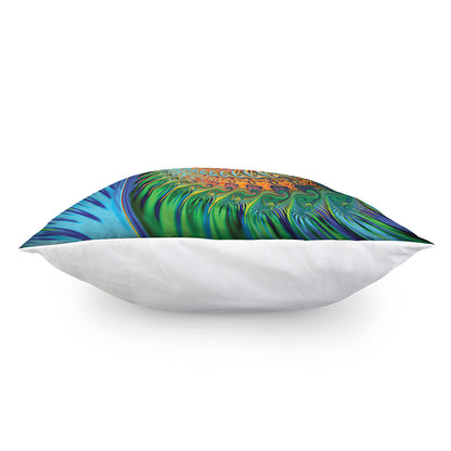 Trippy Fractal Print Pillow Cover