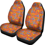 Trippy Pizza Pattern Print Universal Fit Car Seat Covers