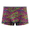 Trippy Psychedelic Leopard Print Men's Boxer Briefs