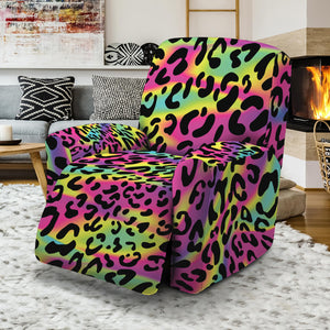 Animal print best sale recliner covers