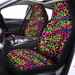 Trippy Psychedelic Leopard Print Universal Fit Car Seat Covers