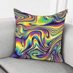 Trippy Rave Print Pillow Cover