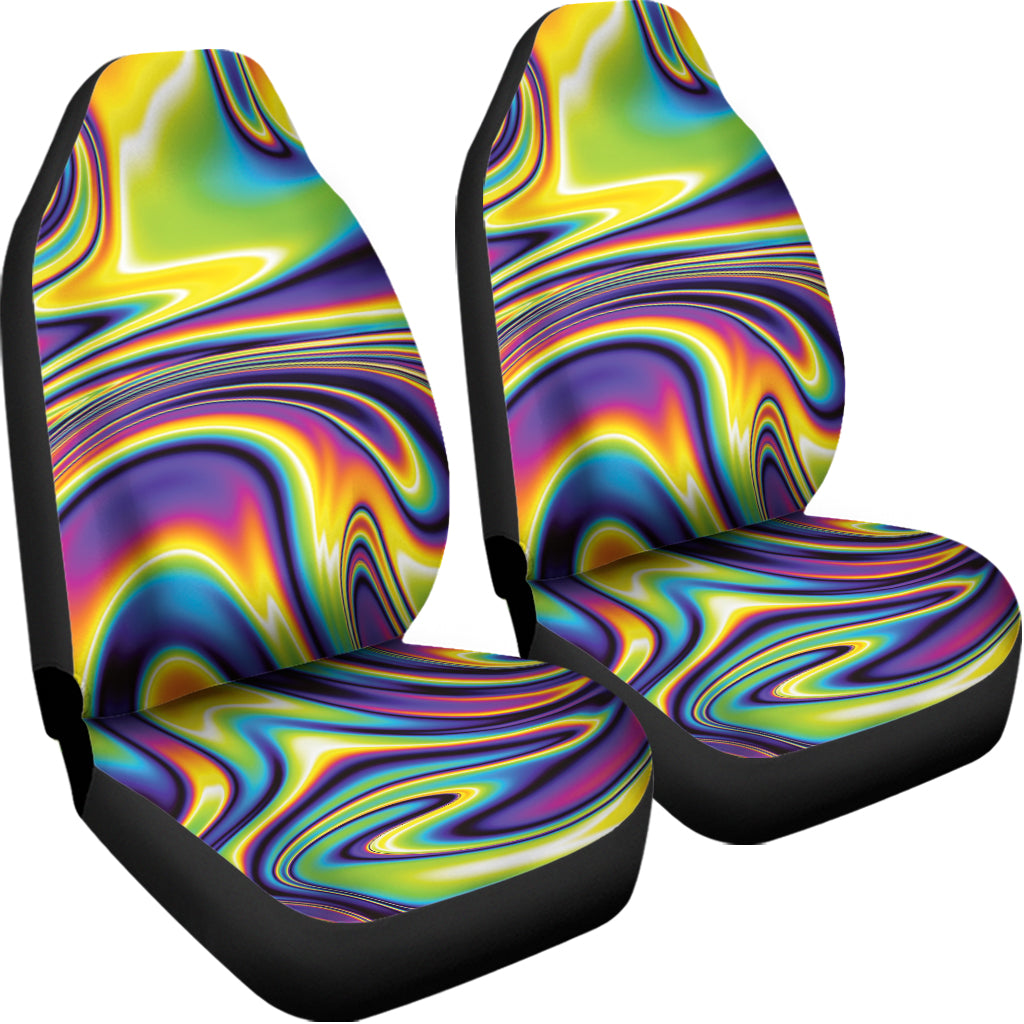 Trippy Rave Print Universal Fit Car Seat Covers