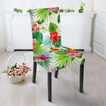 Tropical Aloha Pineapple Pattern Print Dining Chair Slipcover