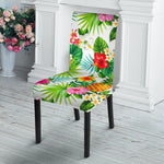 Tropical Aloha Pineapple Pattern Print Dining Chair Slipcover