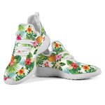 Tropical Aloha Pineapple Pattern Print Mesh Knit Shoes GearFrost